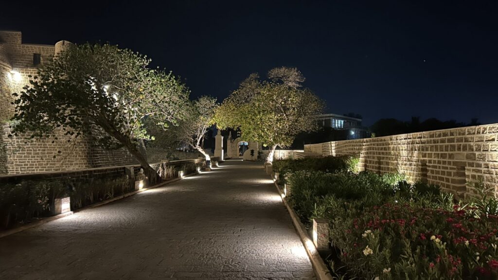 Diu Fort Lighting